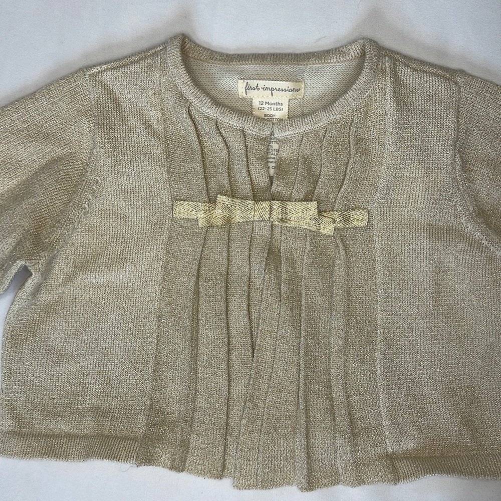 First Impressions Baby Girl Sweater - Picture 2 of 6